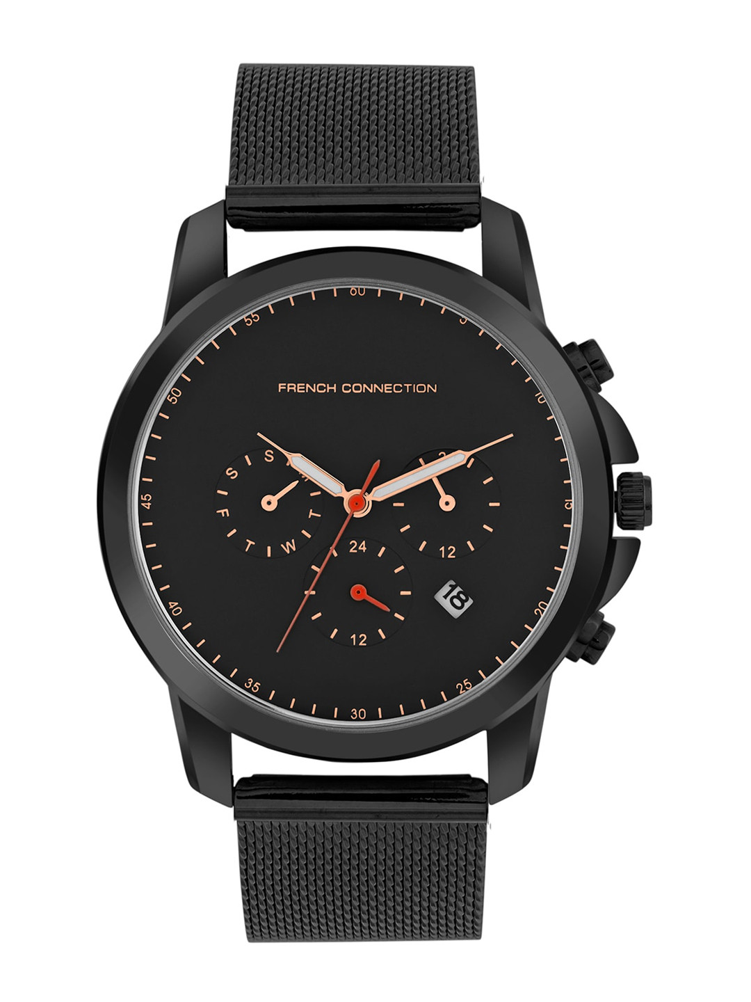 French Connection Czar Men Stainless Steel Straps Analogue Watch FCN00054F