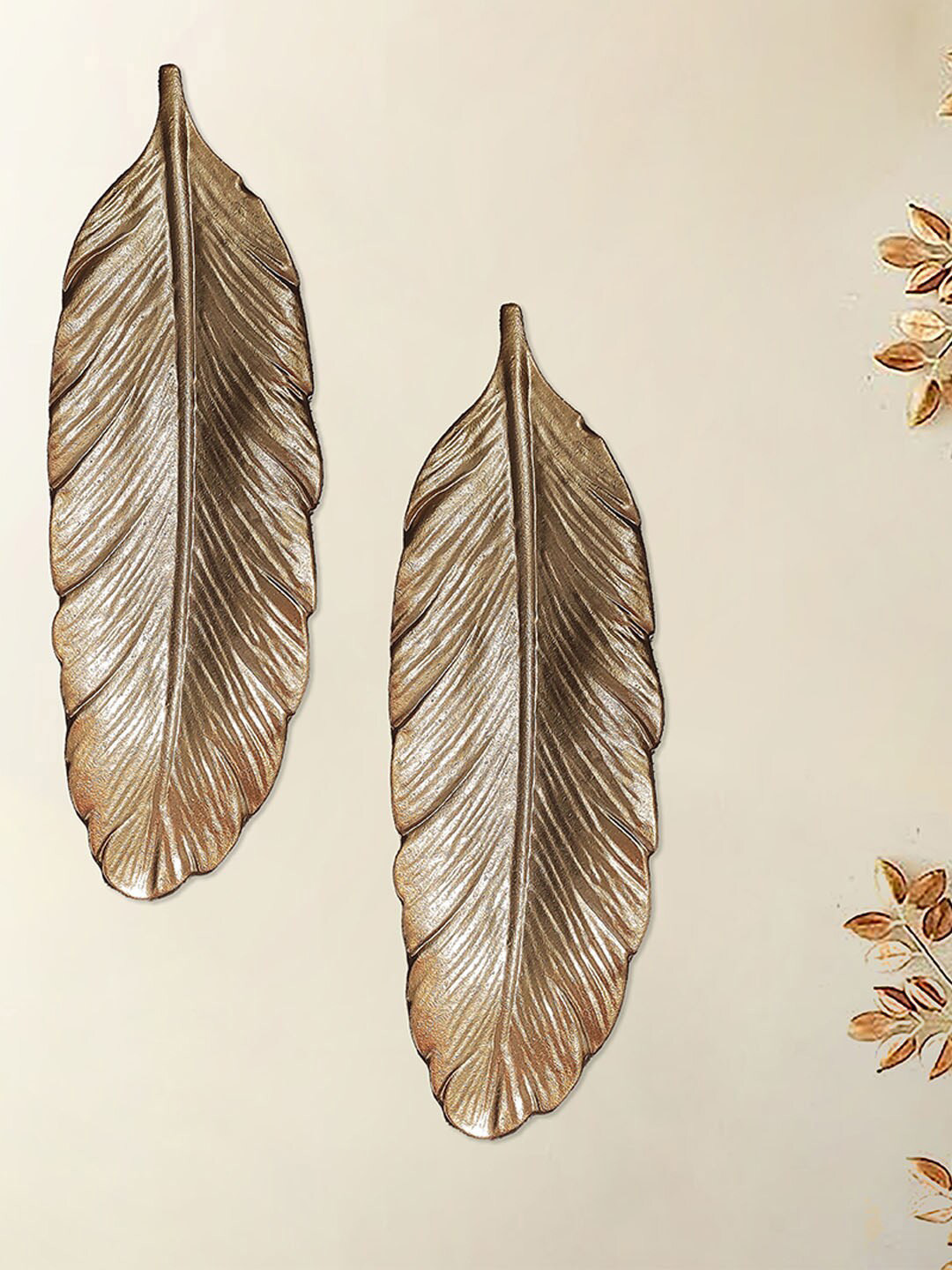 Art Street MDF Glossy Hanging Hall 2Pcs Wall Plates-15.5In