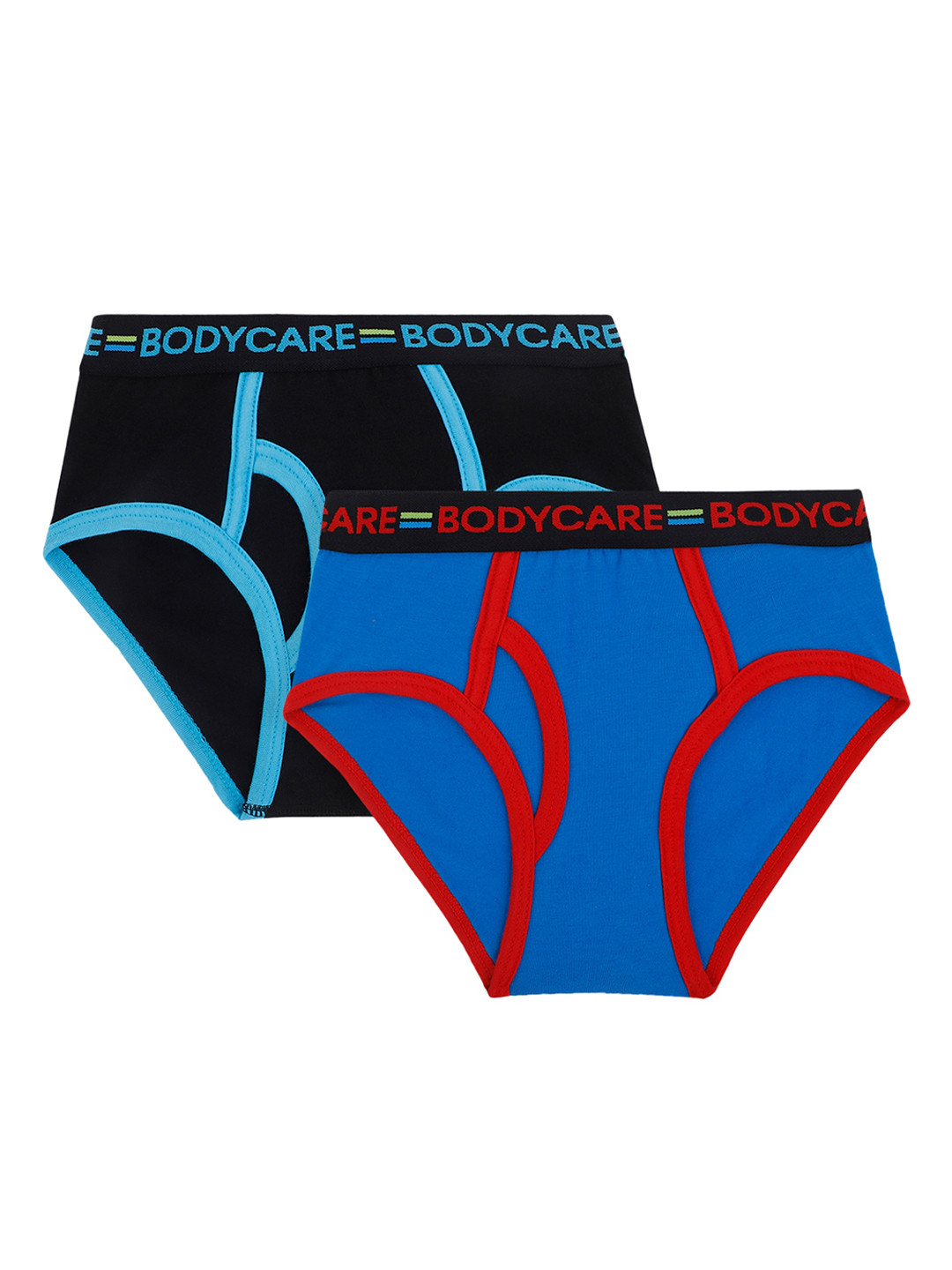 Bodycare Boys Pack of 2 Self-designed Cotton Basic Briefs KGA2065BRB-PK001