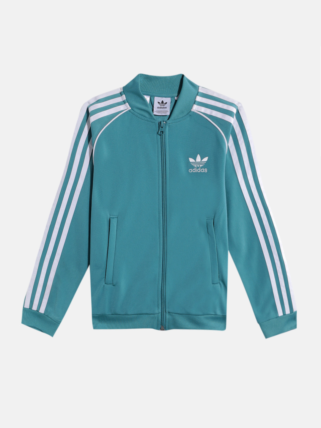 ADIDAS Girls SST Track Striped Sweatshirt