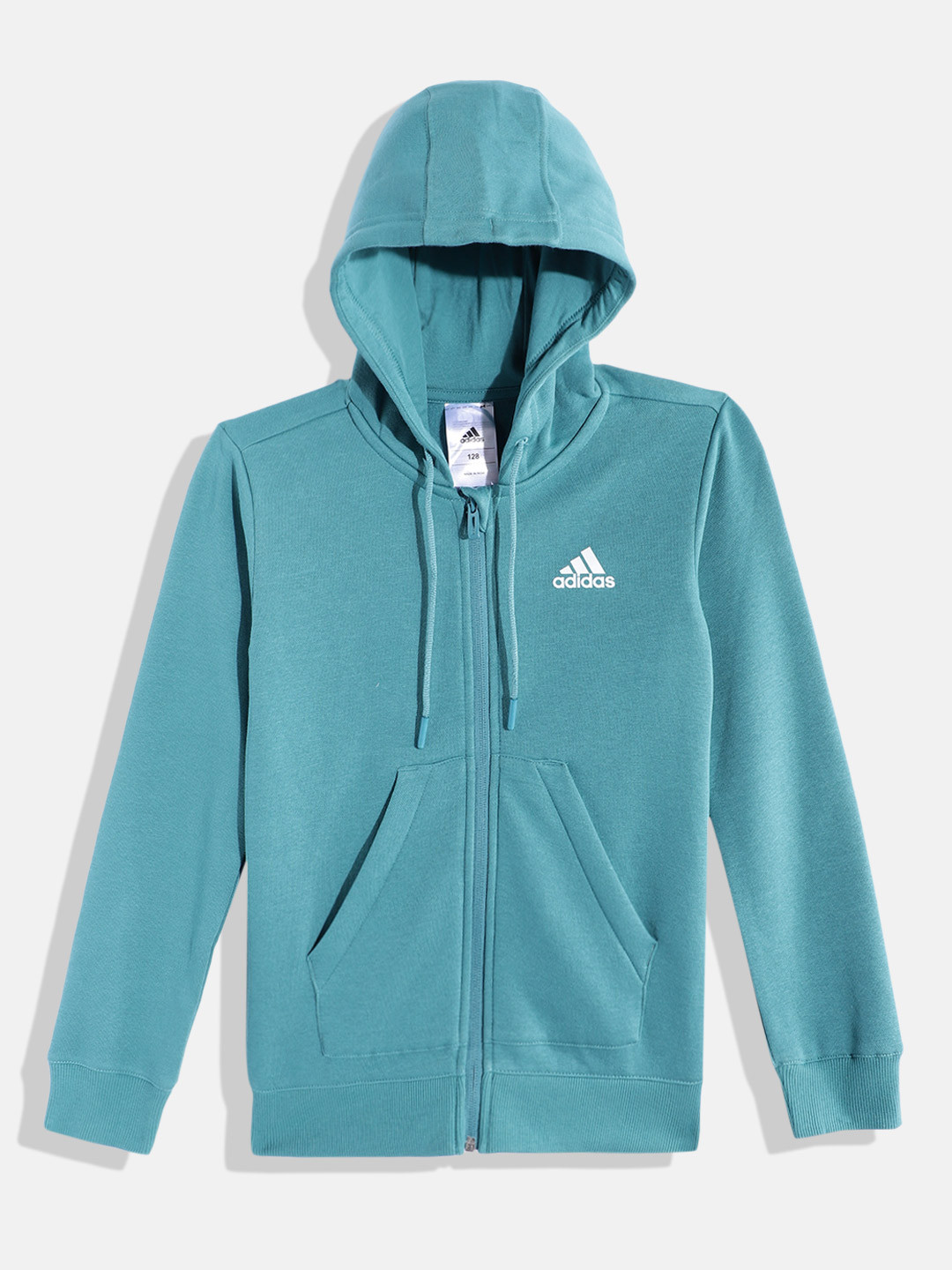 ADIDAS Girls 3S FL HD TTOP Hooded Sweatshirt