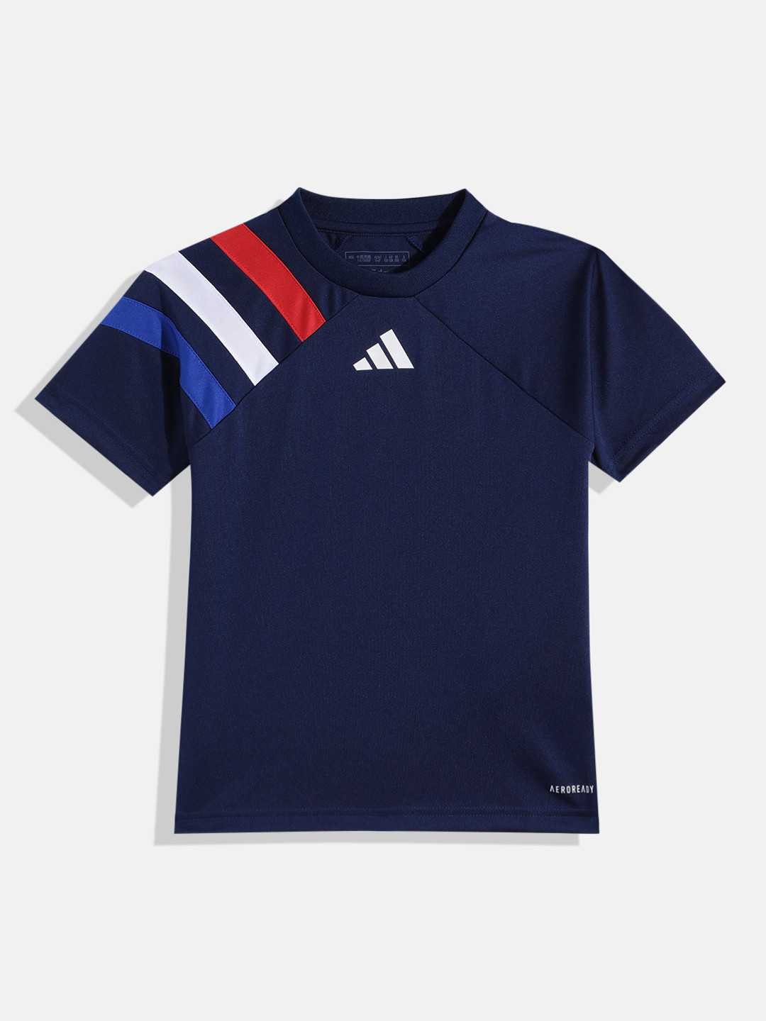 ADIDAS Kids Fortore23 Brand Logo Print Football T-shirt