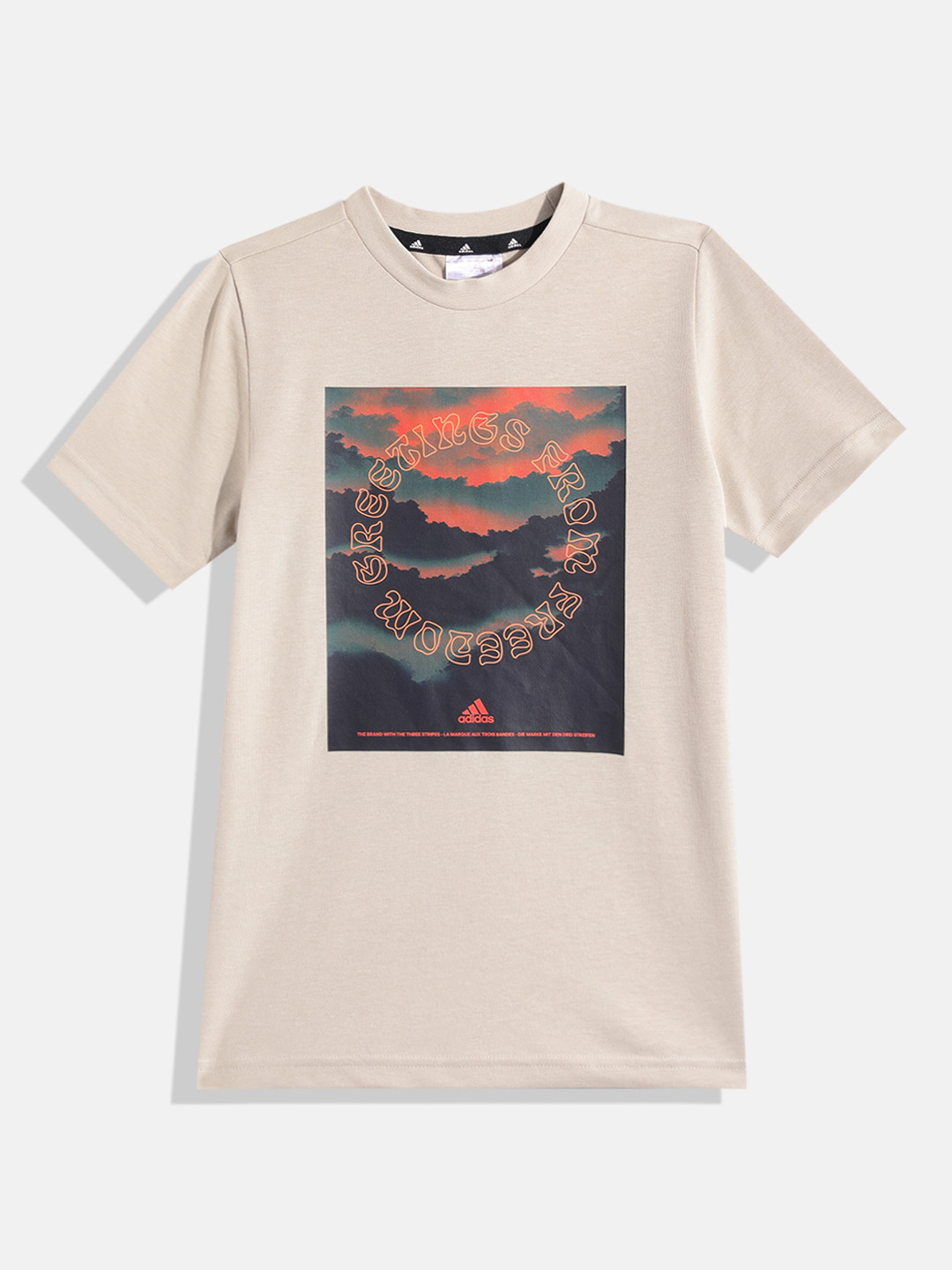 ADIDAS Kids Graphic Printed B FR GR CO T-shirt