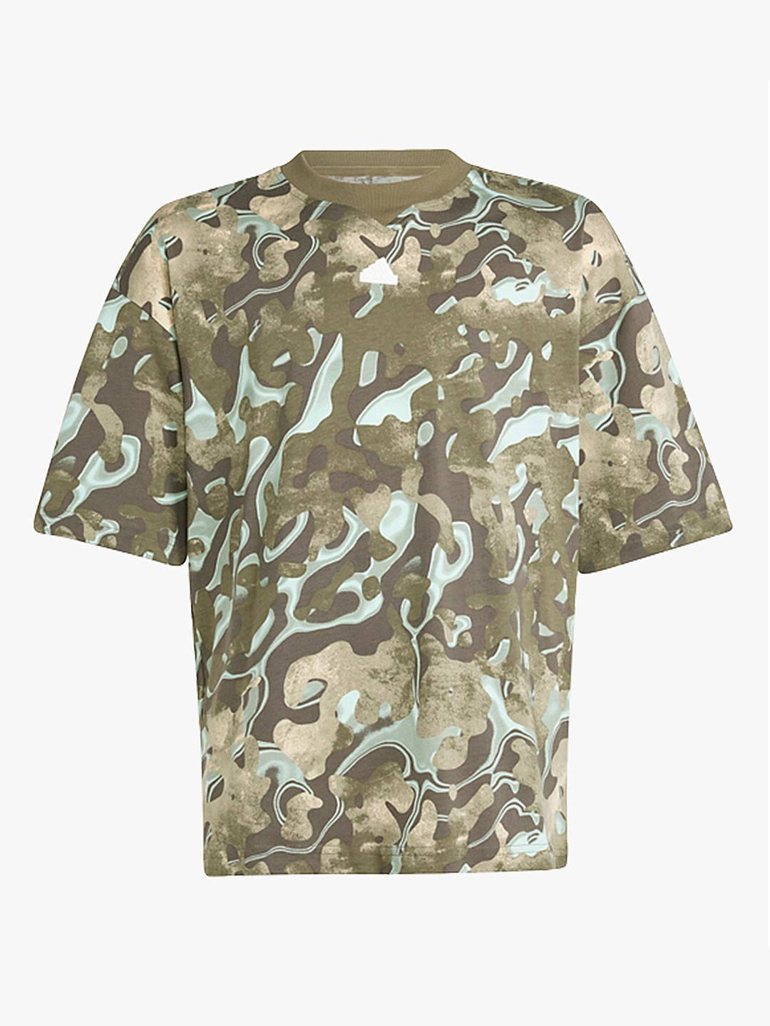 ADIDAS Kids FI AOP T Printed Pure Cotton T-Shirt