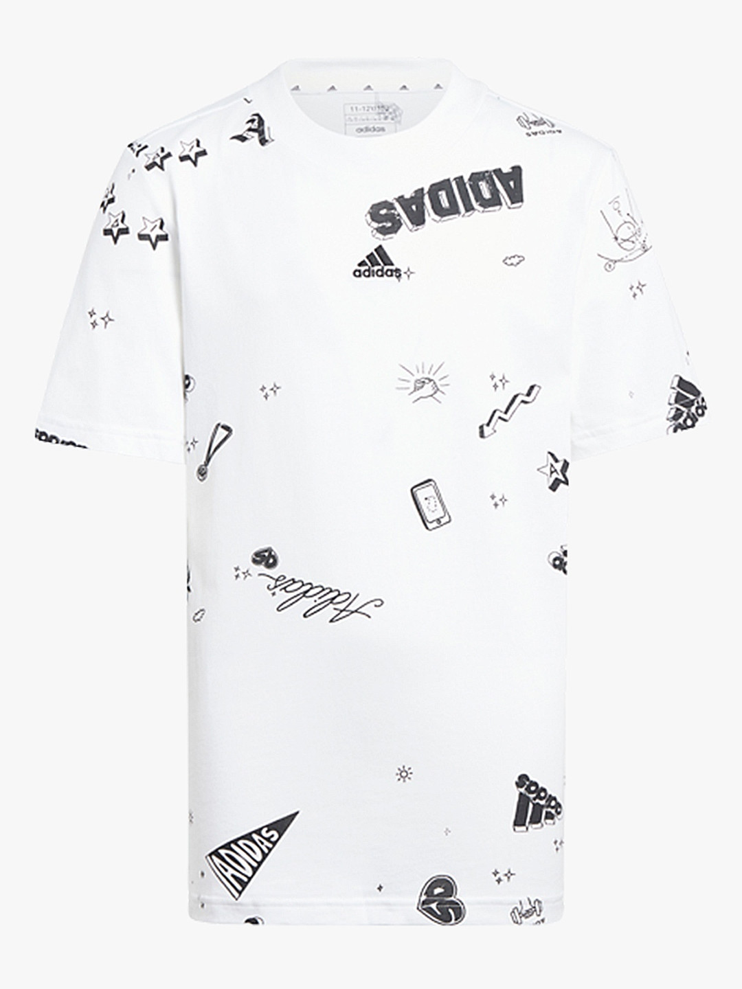 ADIDAS Kids BLUV Q3 AOPT Pure Cotton T-Shirt