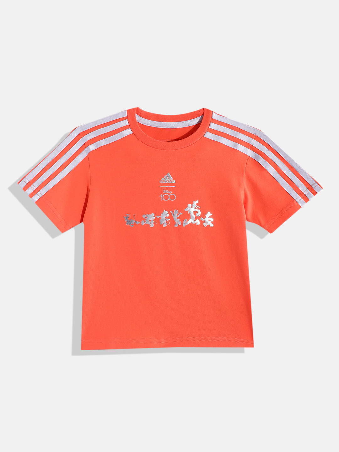 ADIDAS Kids Loose Fit Disney 100 Print T-shirt