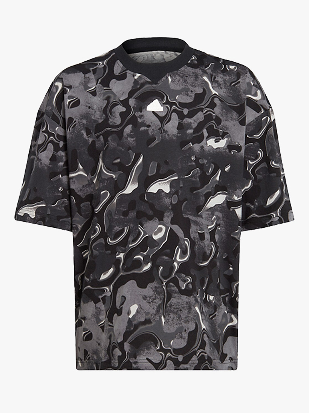 ADIDAS Kids FI AOP Printed Pure Cotton T-Shirt