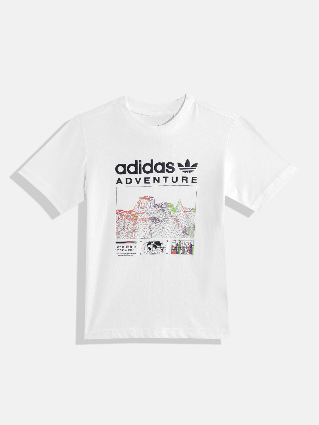 ADIDAS Originals Kids Printed Pure Cotton T-shirt