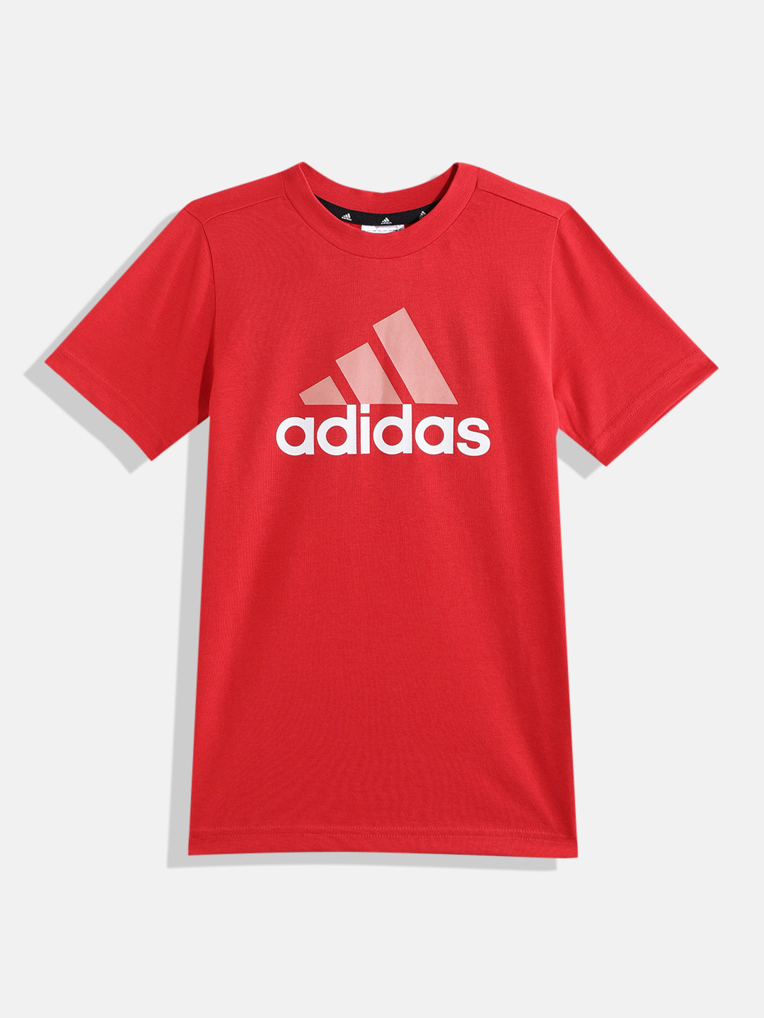ADIDAS Boys Brand Logo Printed T-shirt