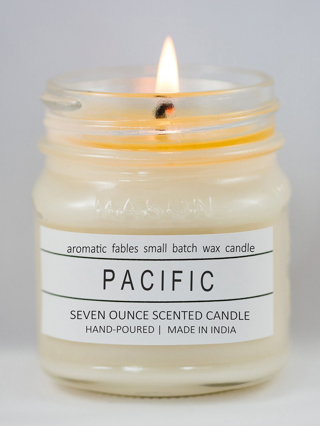 Aromatic Fables Pacific Scented 1 Wick Solid Square Regular Jar Candles