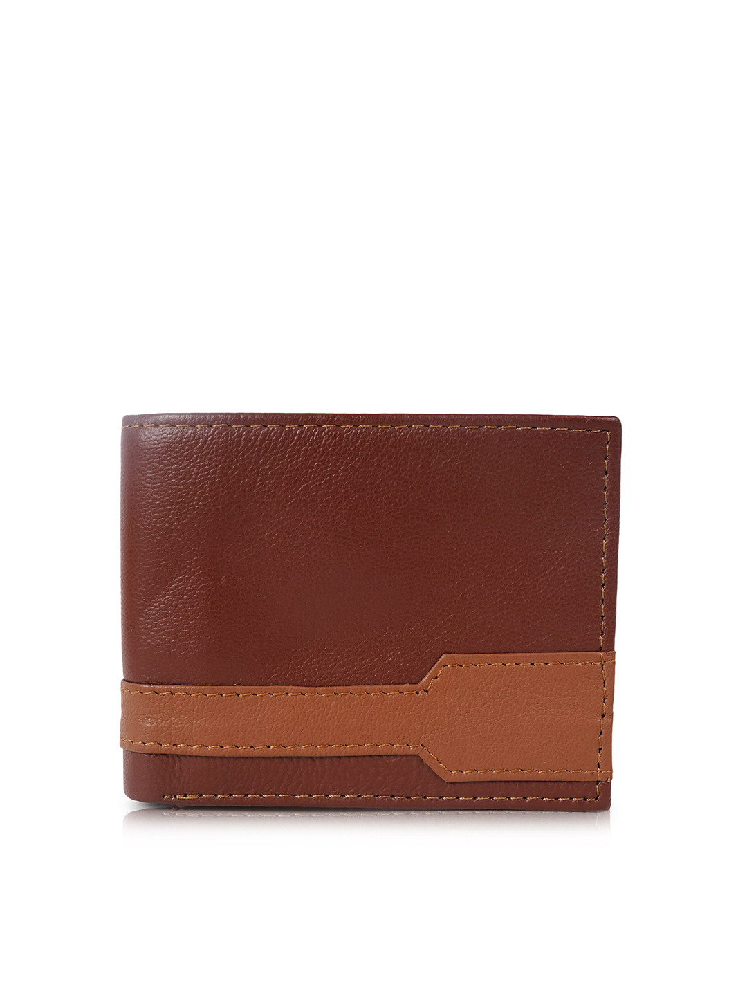 CIMONI Men Leather Water Resistant Two Fold Wallet