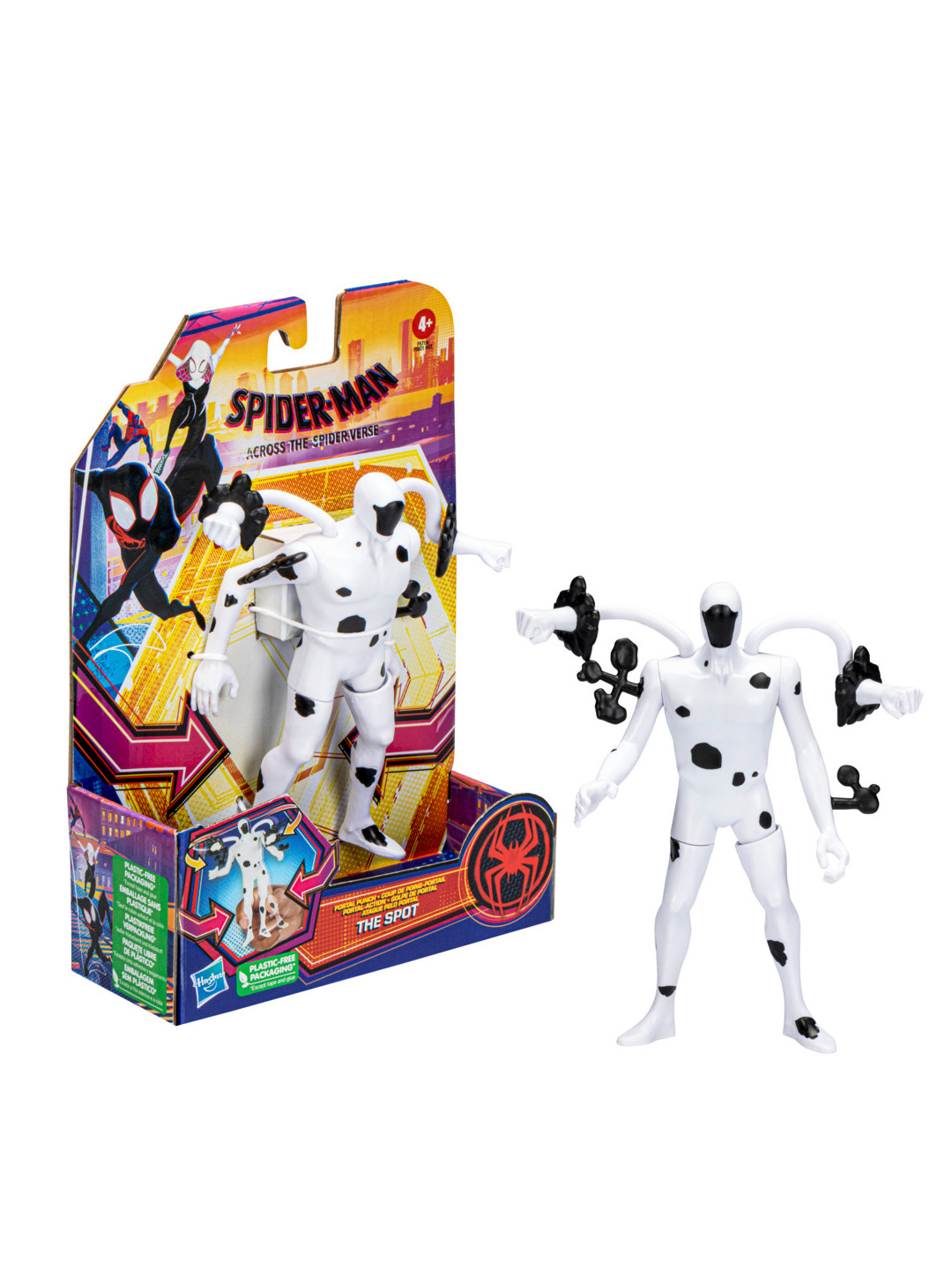 Marvel Spider Man Across the Spider-Verse Portal Punch The Spot Action Figure