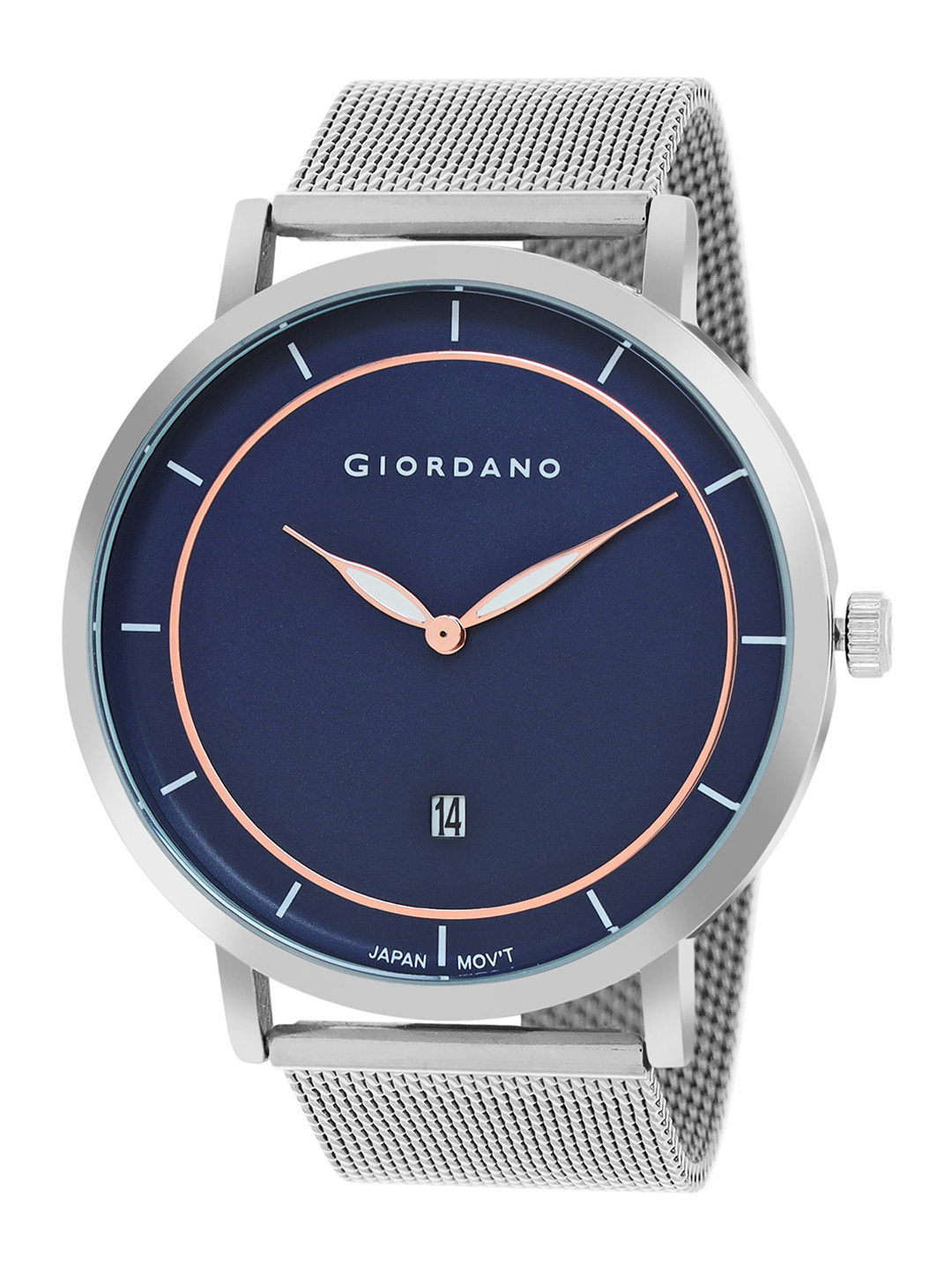 GIORDANO Men Dial & Bracelet Style Straps Analogue Watch GZ-50054-11