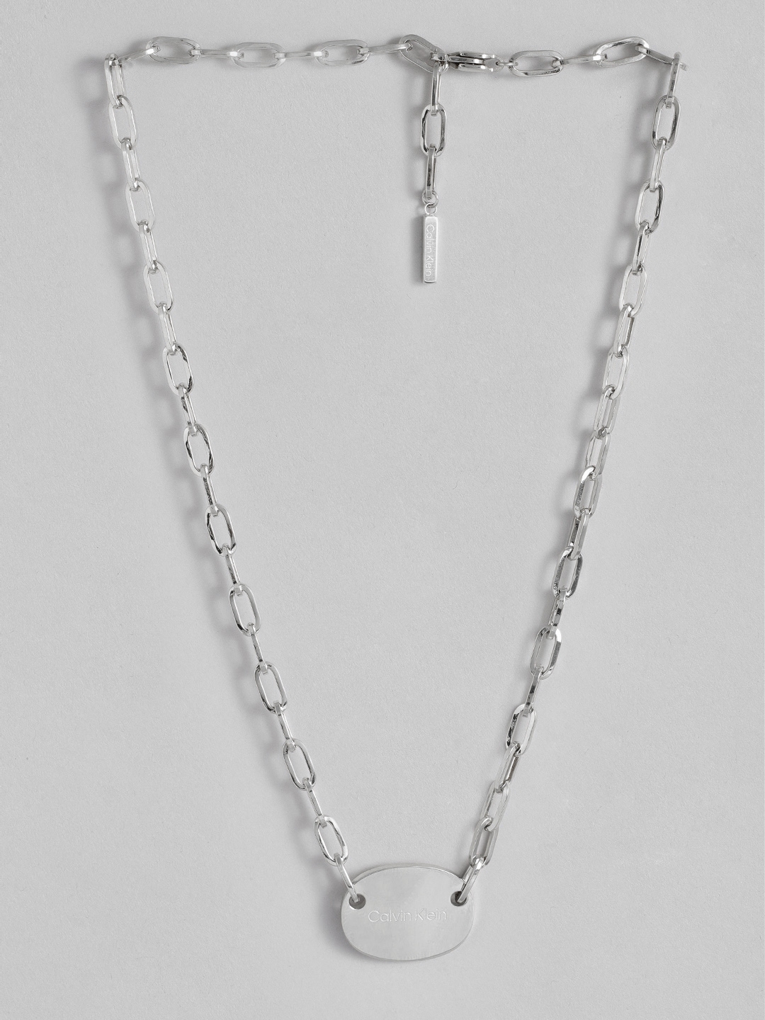Steel necklace top for her