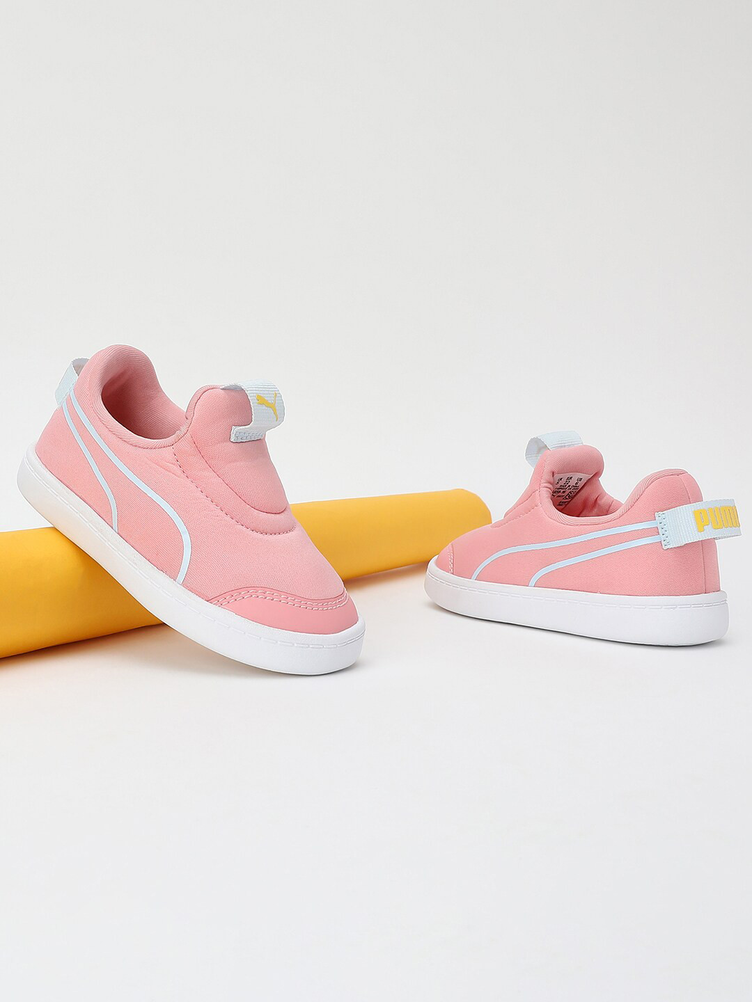 Puma Kids Courtflex v2 Slip-On Sneakers