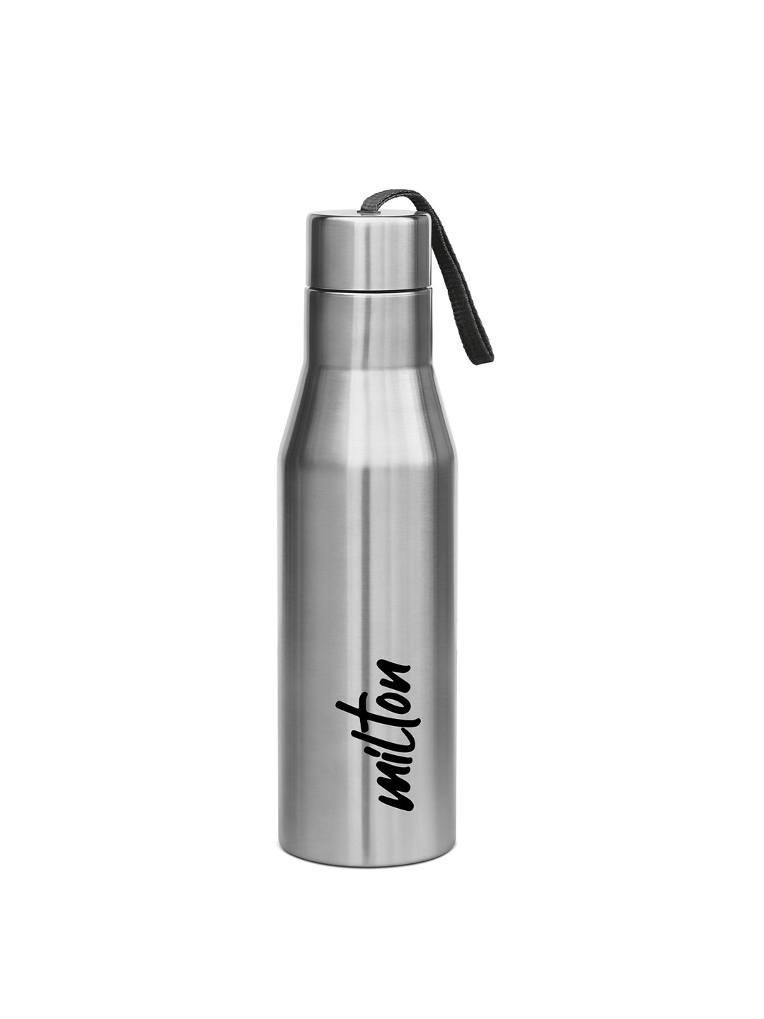 Milton Super 750 Silver Solid Stainless Steel Single Wall Vacuum Water Bottle - 650ml