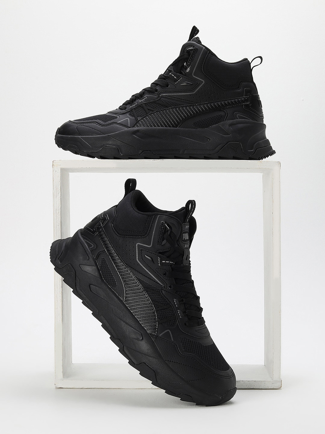 Puma Men Trinity Mid Hybrid Sneakers