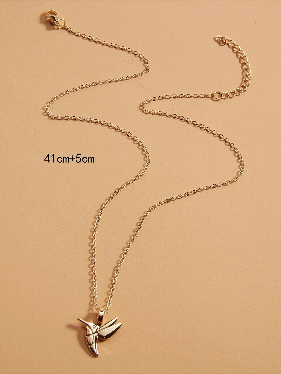 Pinapes Gold-plated Dainty & Delicate Pendant With Chain