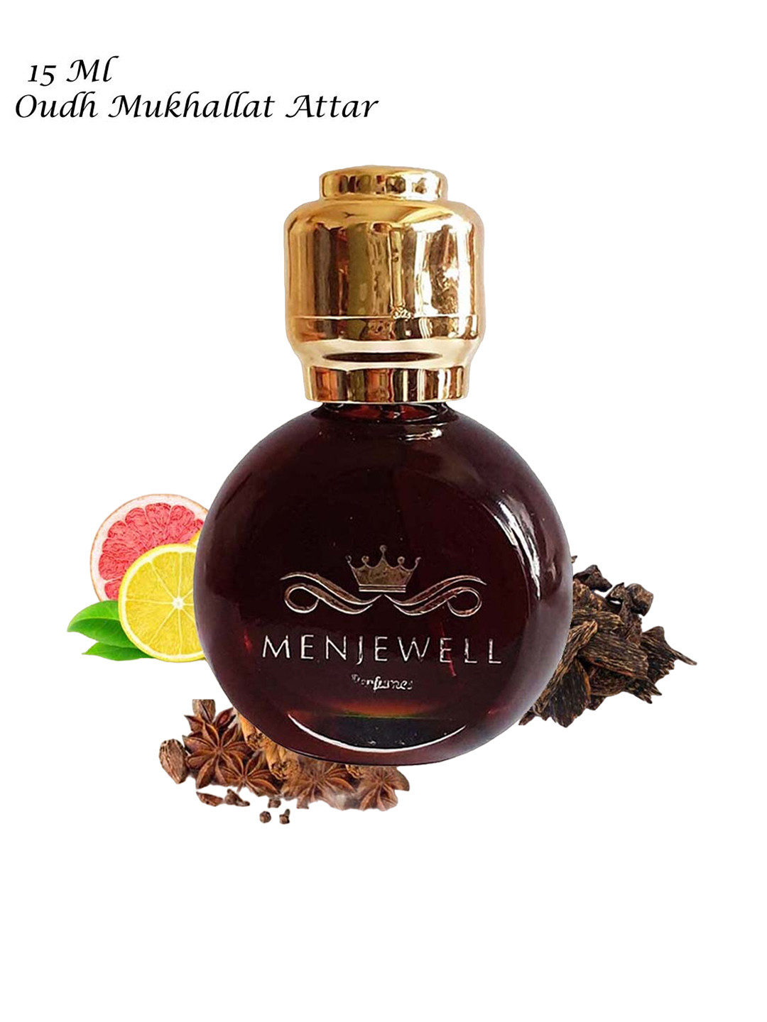 Menjewell  Premium Oudh Mukhallat Attar Perfume - 15ml