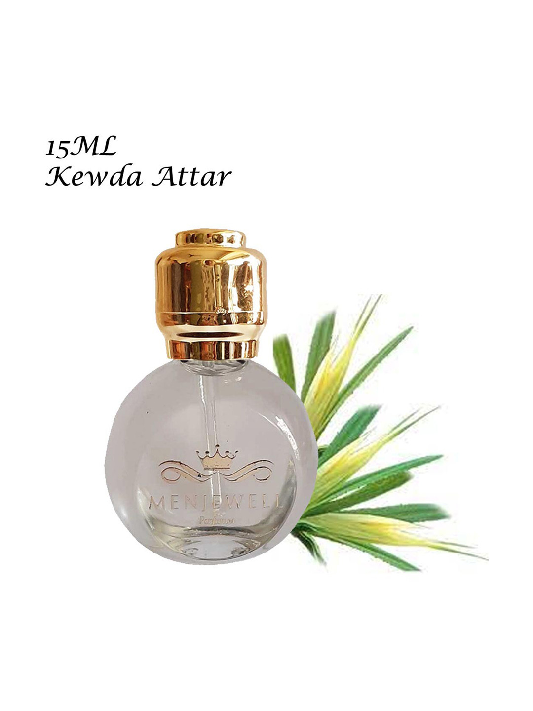 Menjewell Premium Kewda Attar Perfume - 15ml