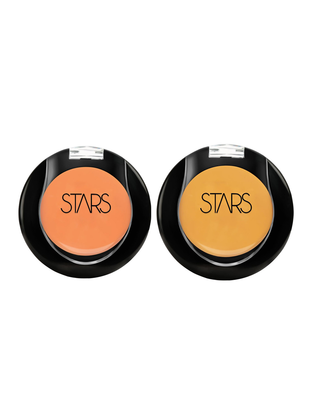 Stars Cosmetics Set of 2 Face Makeup Cream Concealer - Orange-Yellow