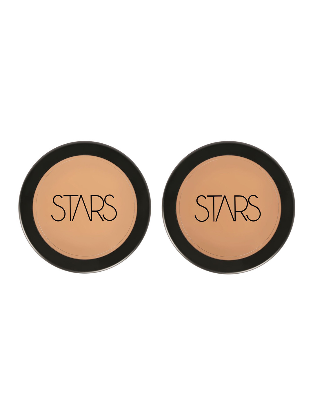 Stars Cosmetics Matte Finish Waterproof Cream Set of 2 Foundation  - 8gm each - S4 - SFS