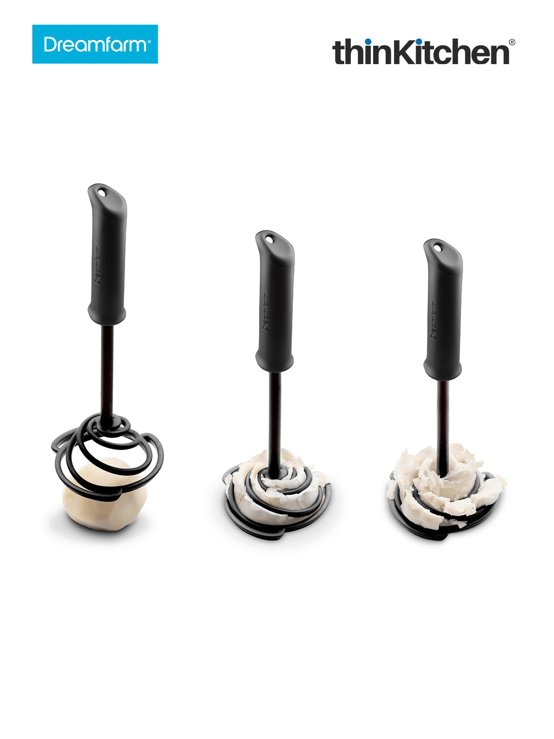 Dreamfarm Black Smood Lite Masher