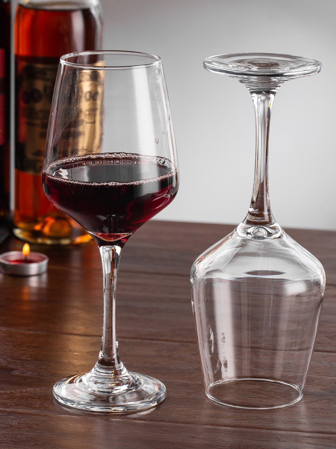 Smartserve King Types Crystal Wine Glass Lead Free 435ml Set of 6