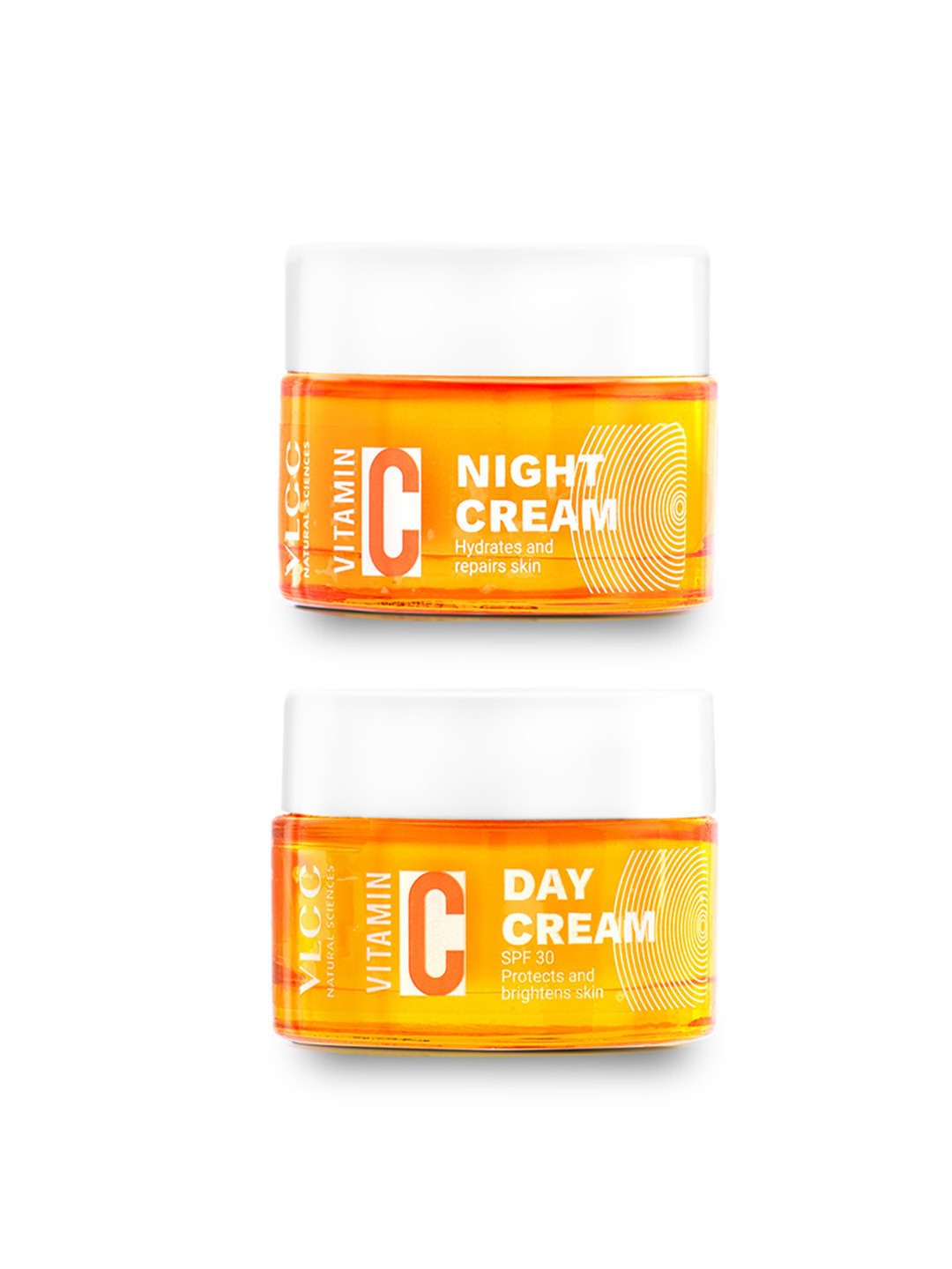 VLCC Vitamin C SPF30 Day & Night Cream Combo - 50g each