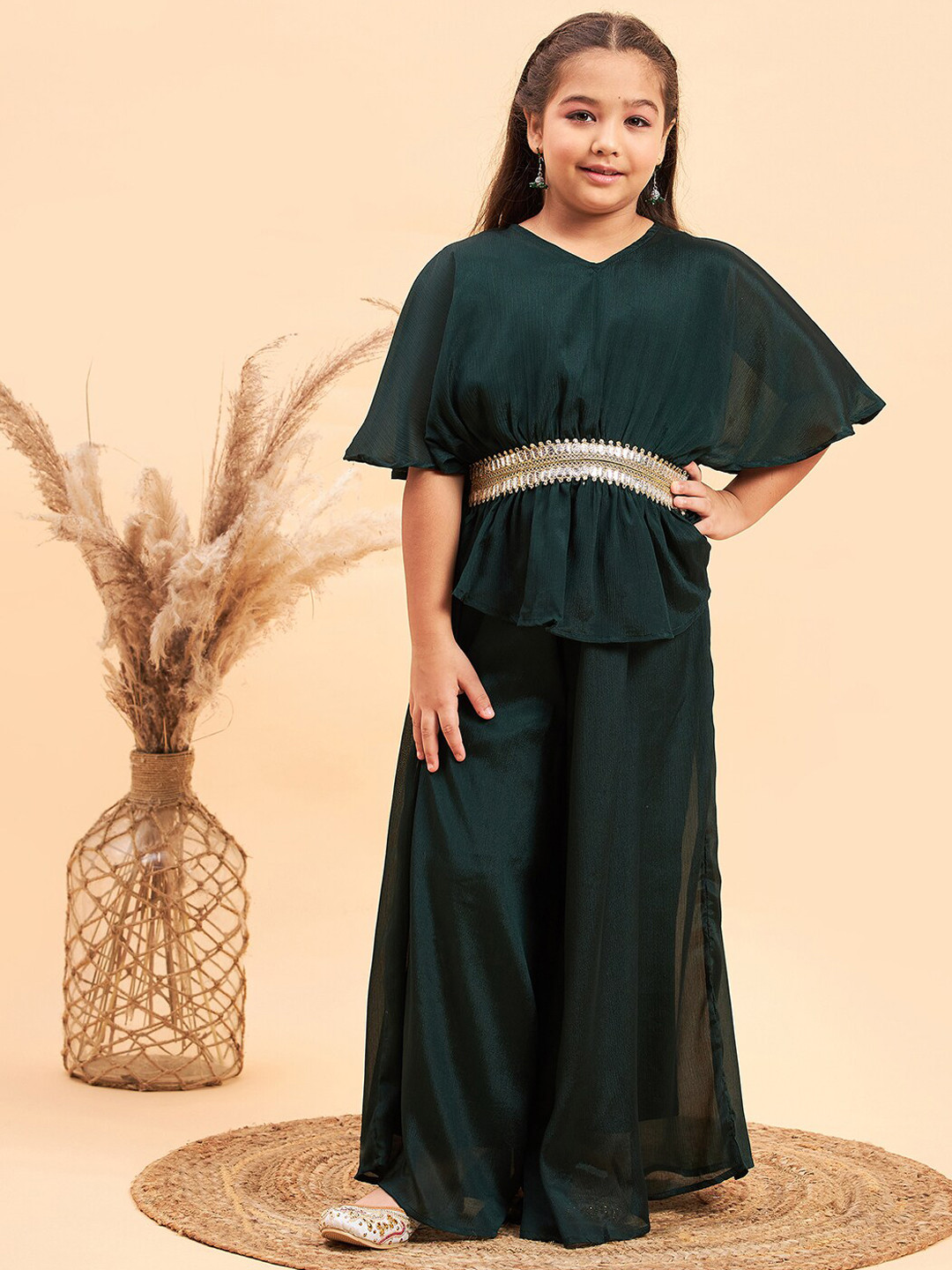 Stylo Bug Girls Regular Kurti With Palazzos