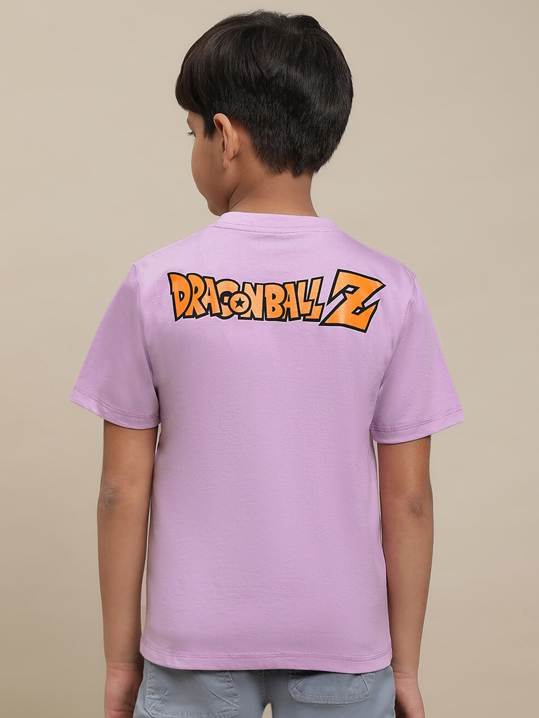 Kids Ville Boys Dragon Ball Z Anime Printed Pure Cotton Tshirt