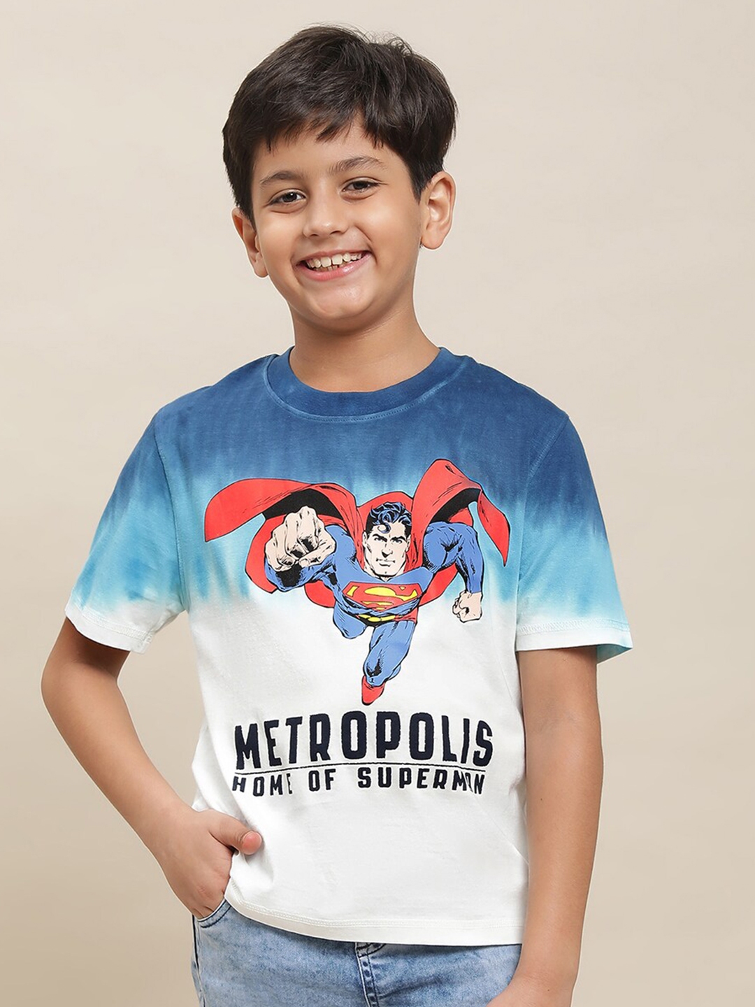 Child's superman t shirt 2025