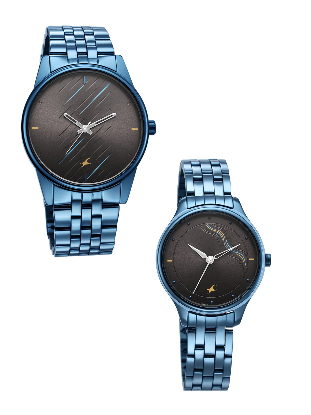 Fastrack Unisex Dial & Bracelet Style Straps Analogue Watch 33056296QM01