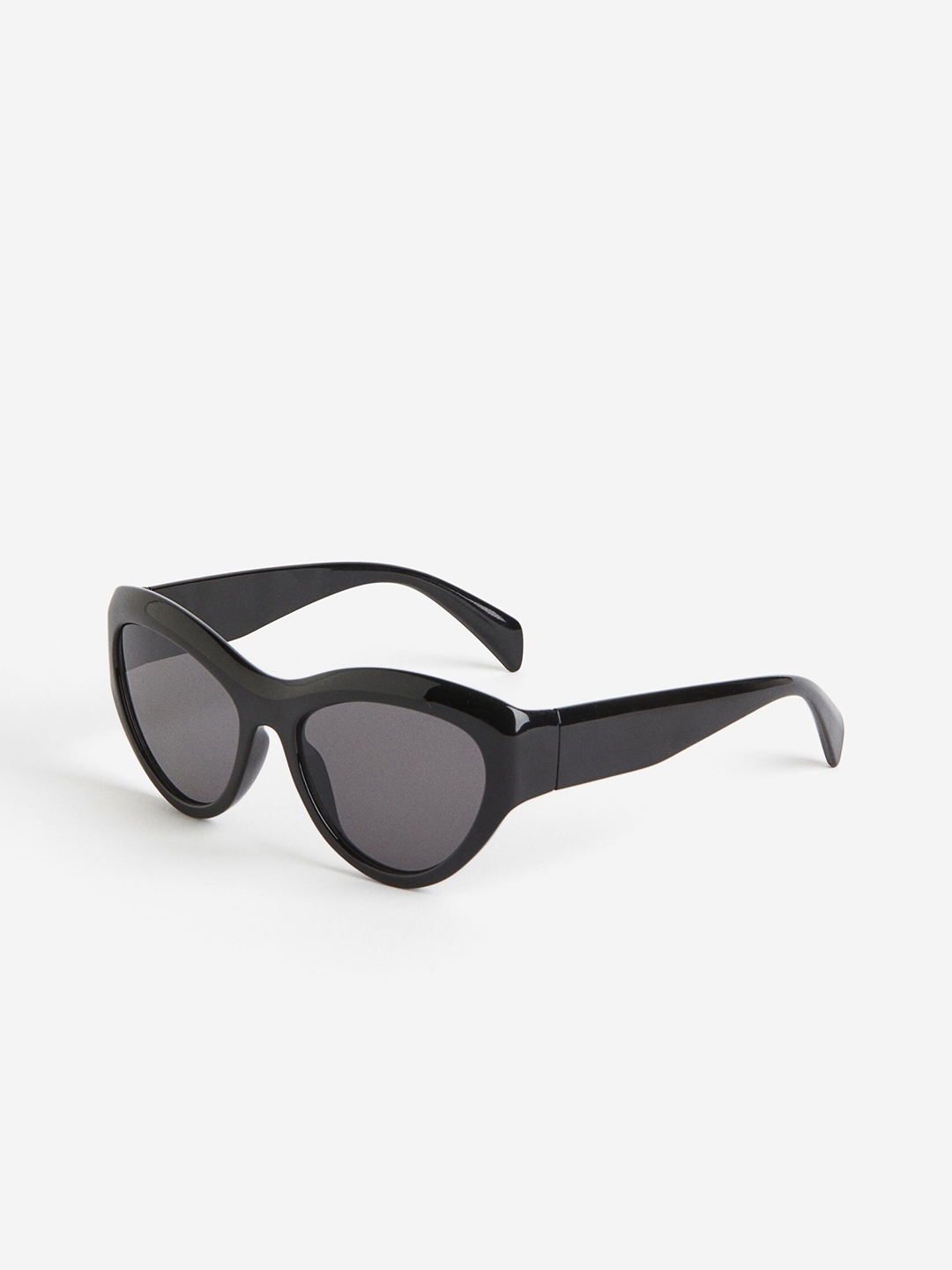 Women's Plastic Square Sunglasses - A New Day™ Black
