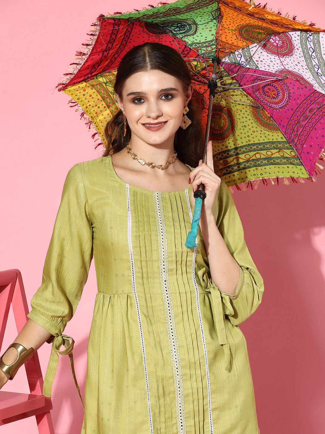 Stylum Women Ethnic Tunic with Trousers