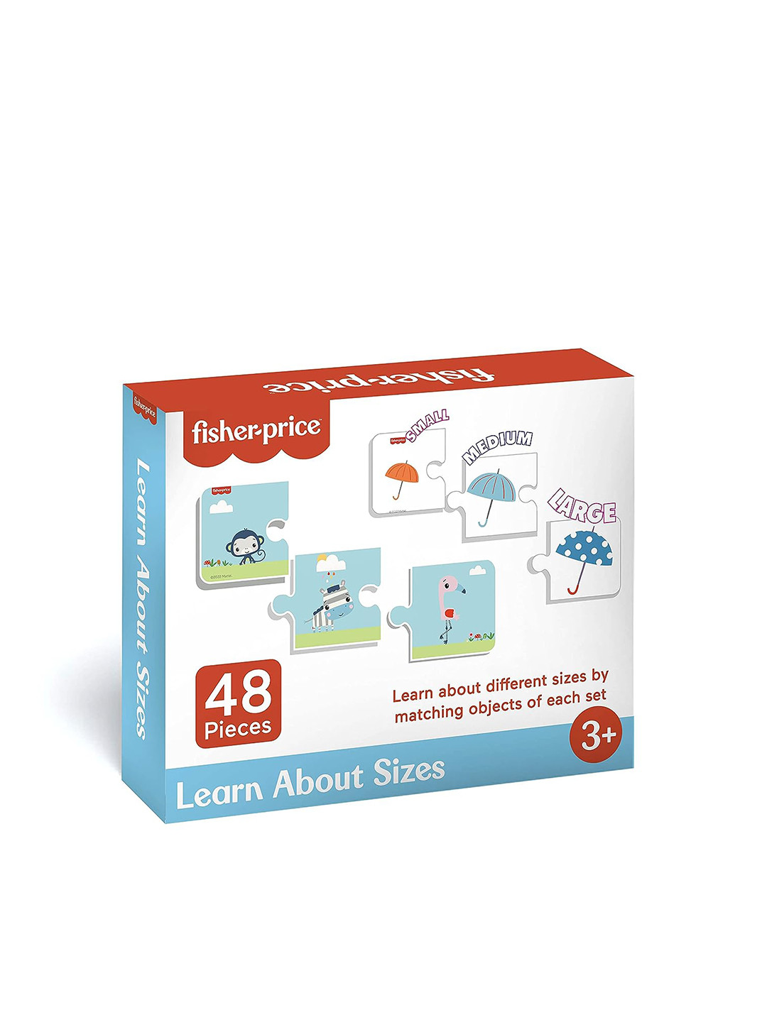 Fisher-Price 48 Pieces Learn about Sizes Jigsaw Puzzles For Age 3+ Years