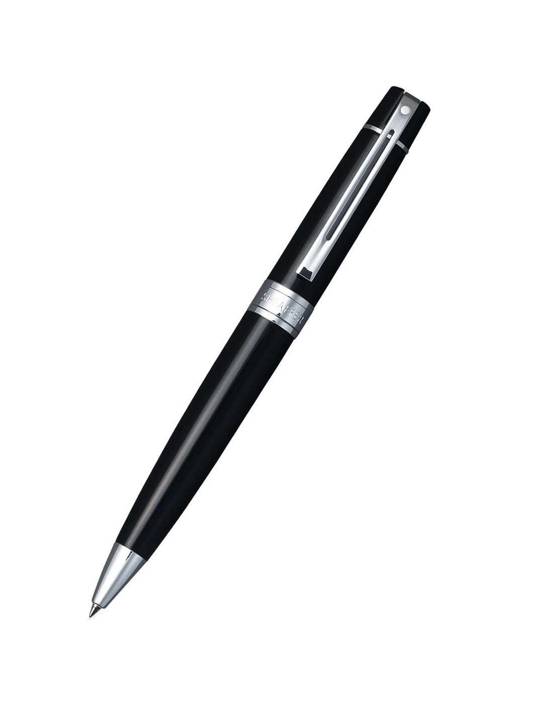 Sheaffer Black with Chrome Trim E9312 Gift300 Ballpoint Pen