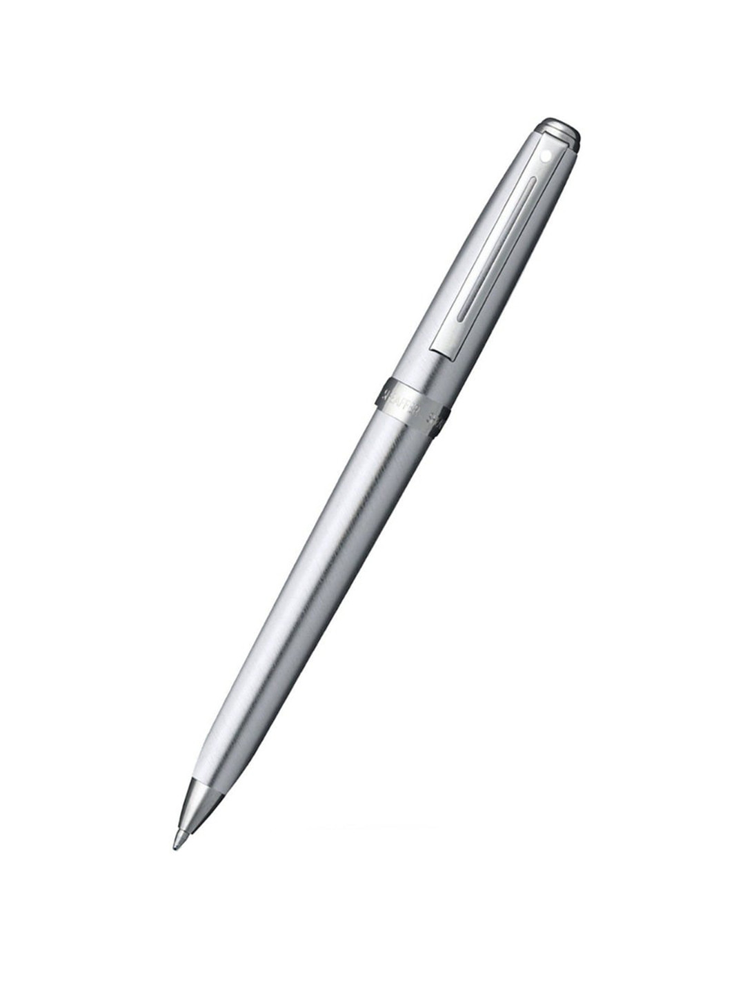 Sheaffer Silver-Plated Chrome with Chrome Trim E9306 Gift100 Ballpoint Pen