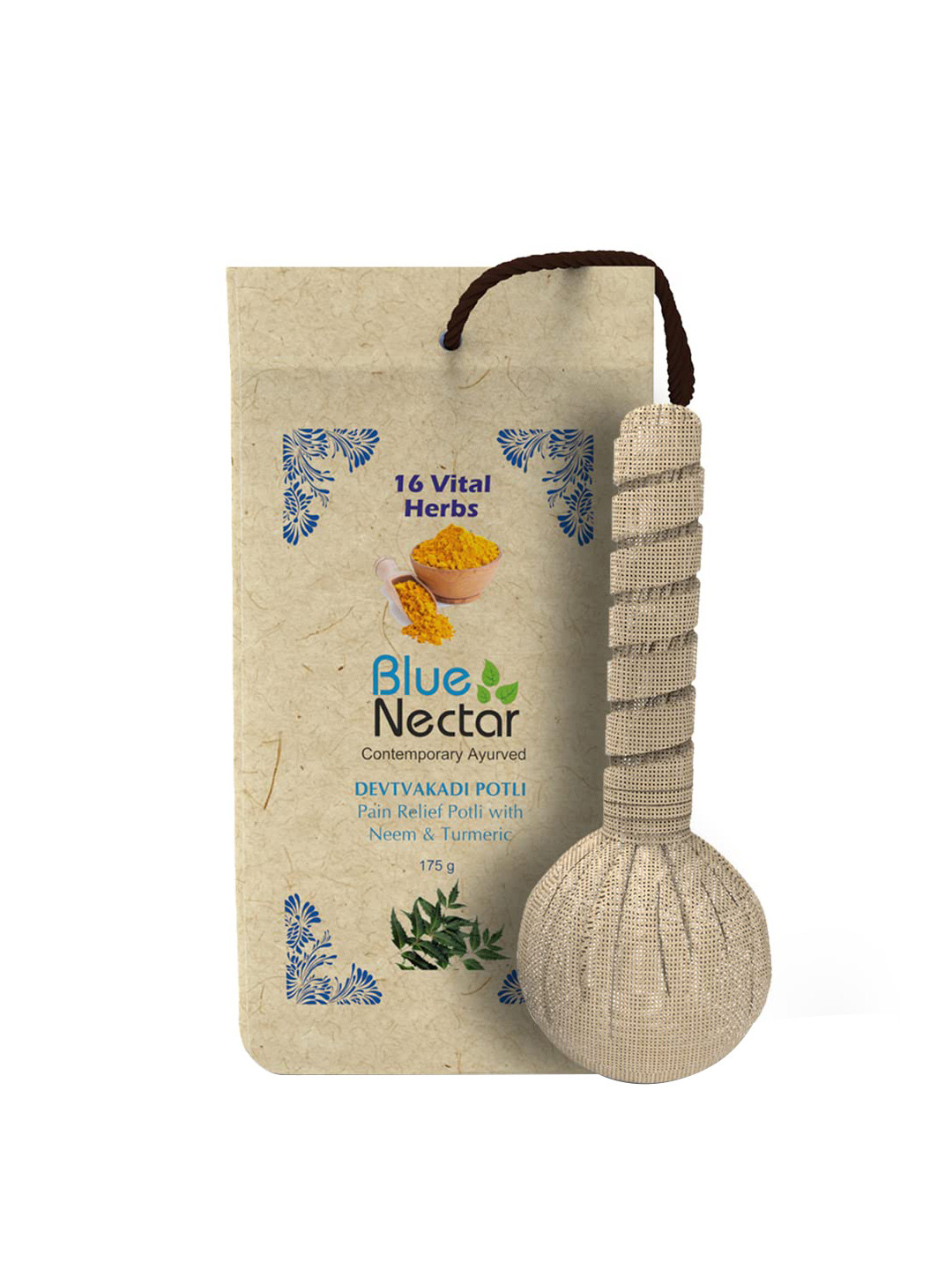 Blue Nectar Ayurvedic Compress Potli For Joint Pain -175g