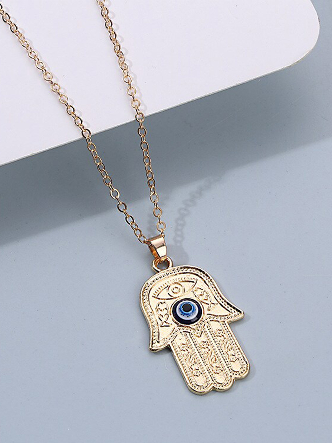Pinapes Evil Eye Gold-Plated Necklace