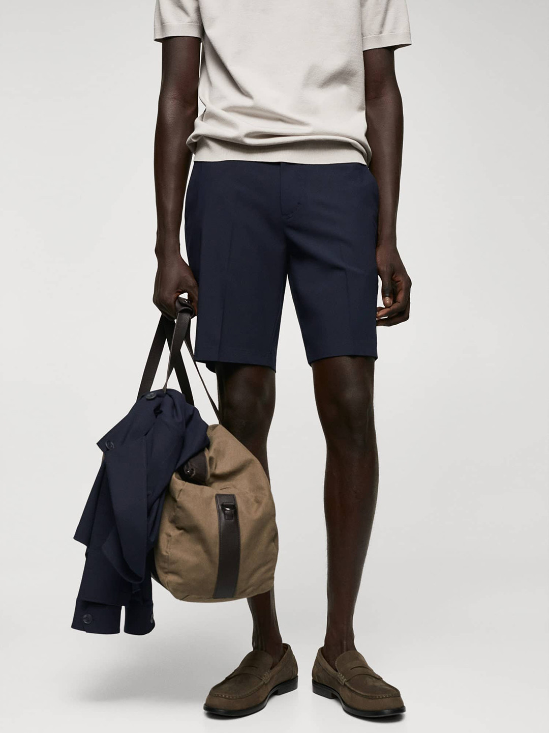 MANGO MAN Slim Fit Bermuda Shorts