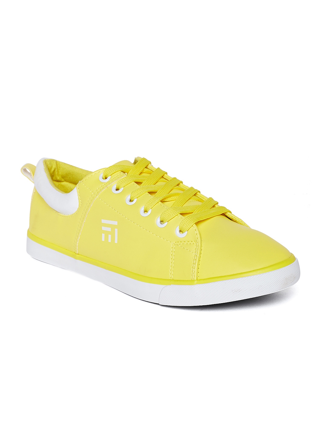 Buy Couch Potato Men Yellow Sneakers 