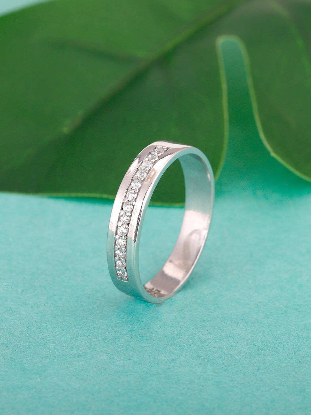 GIVA 925 Silver Simple Serenity Men's Ring