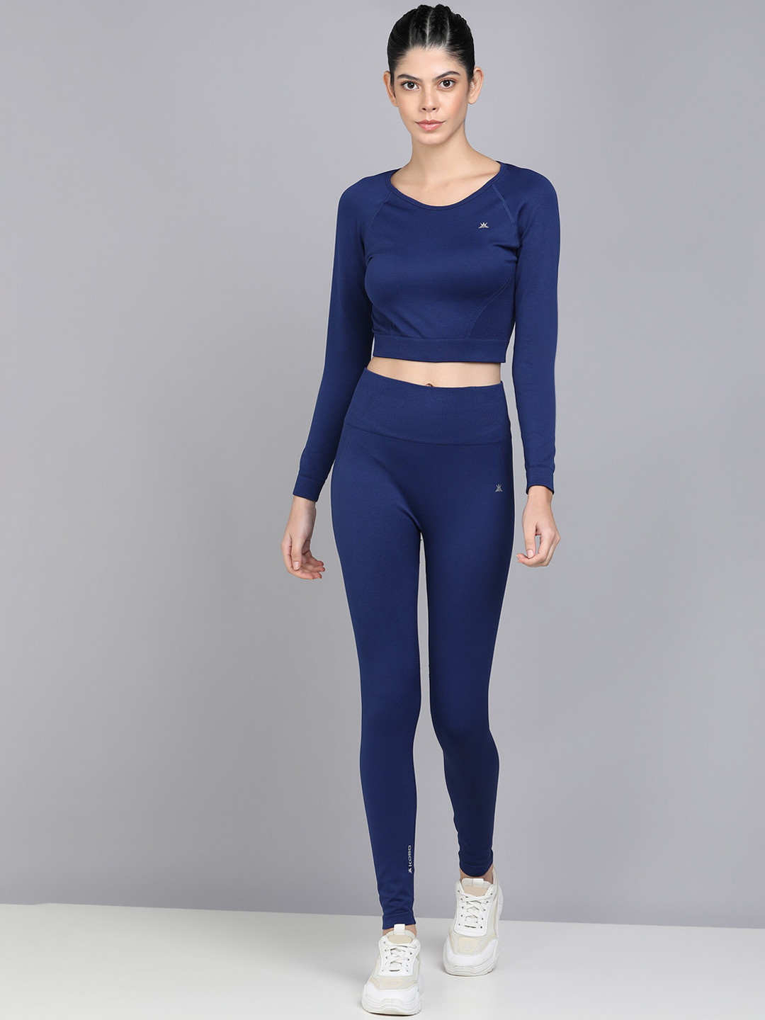 KOBO Super Stretch Long Sleeves Anti-slip Sport Top & Tights Tracksuit