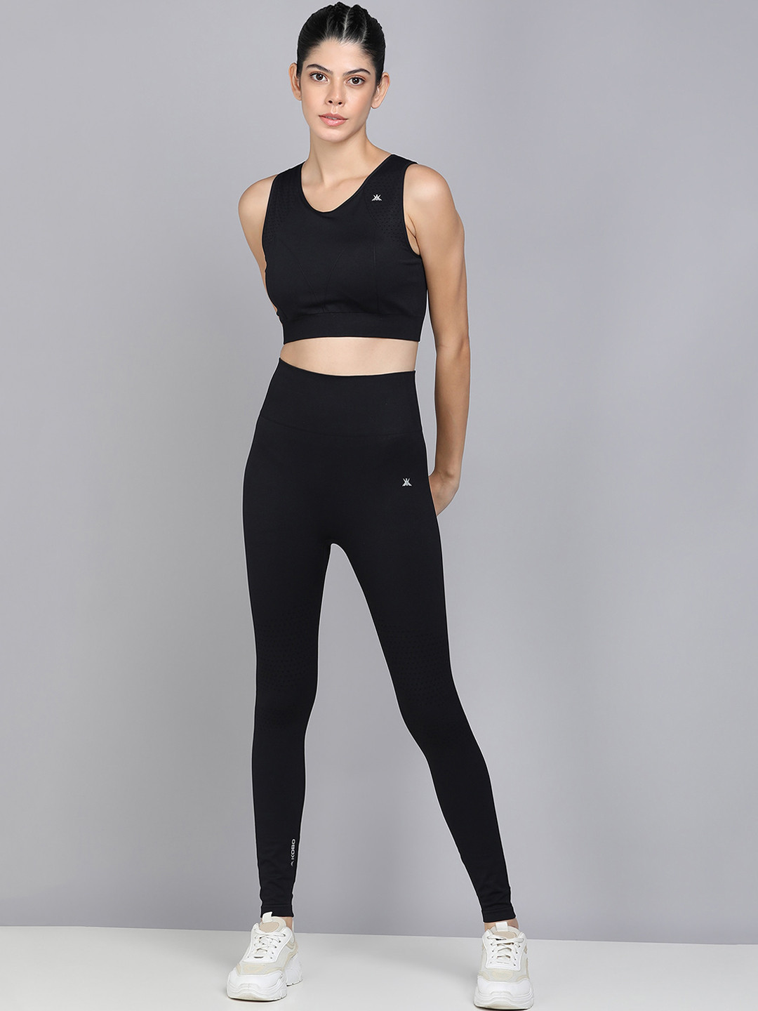 KOBO Seamless Moisture Wick Sport Bra & Tights Tracksuit