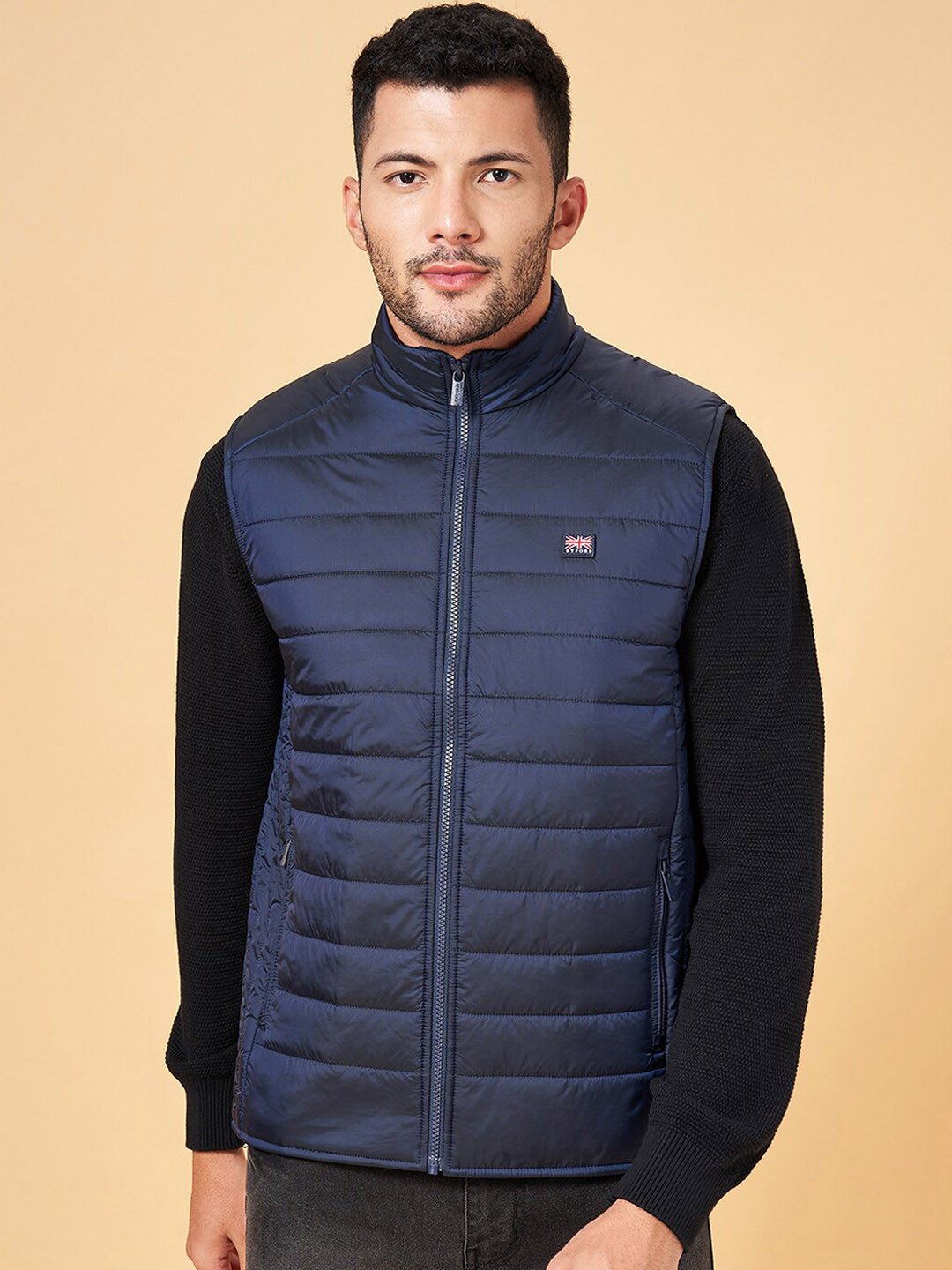 BYFORD by Pantaloons Padded Sleeveless Jacket