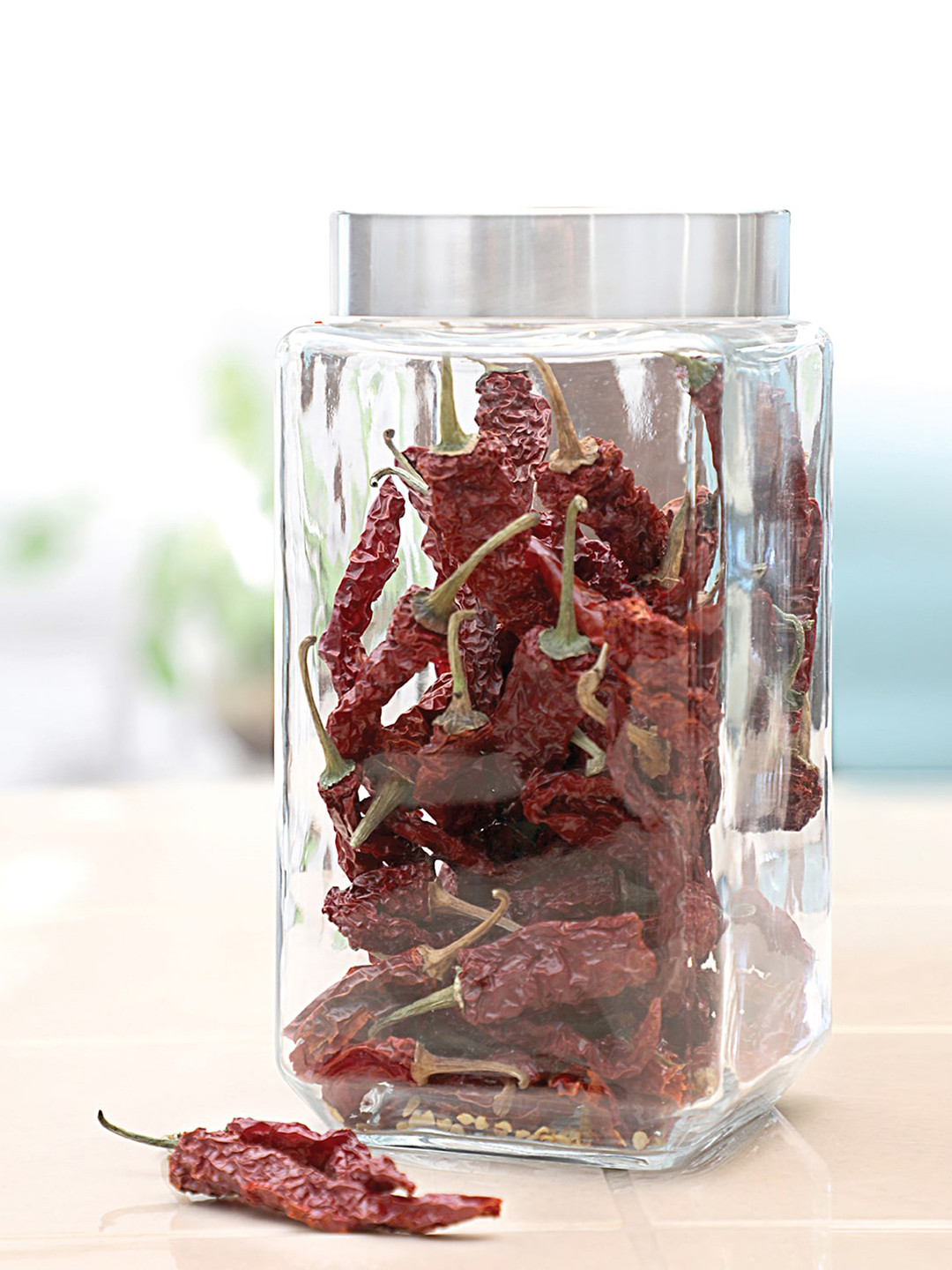 Cello Qube Fresh Transparent Glass Food Container 2.2 L