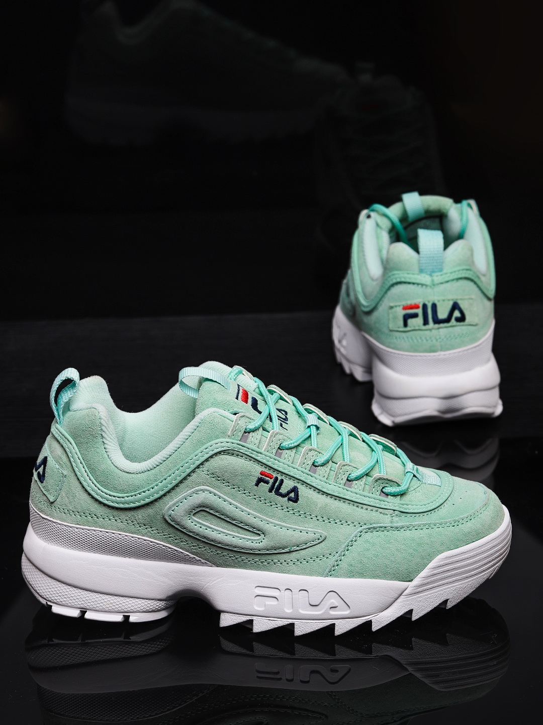 fila shoes womens green