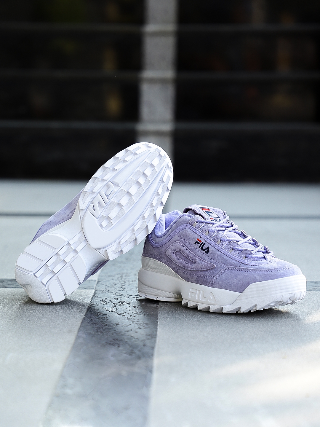 Ond Bar duft Buy FILA Women Lavender Disruptor II Sneakers - Casual Shoes for Women  2424475 | Myntra