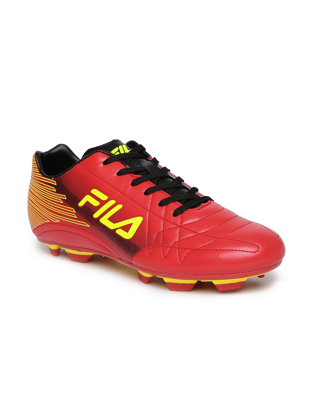 FILA Men Red PRO MOTION Soft Court SOCCER Shoes - Sports Shoes for Men 2424582 | Myntra